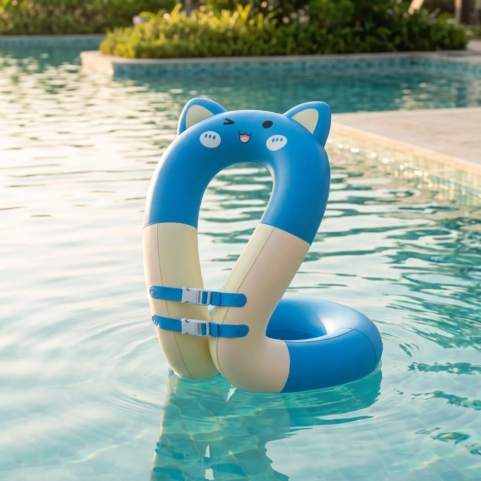 swim-buoy-with-underarm-support-locking-front-buckles-thickened-pvc-material-bear-ear-pool-float-for-aquatic-play