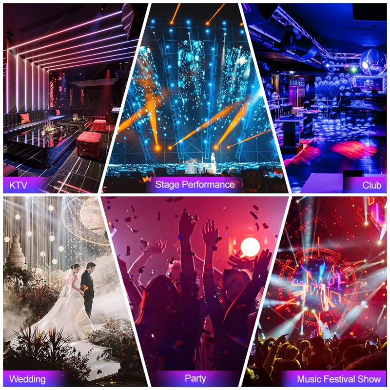 8 طرق مكبر صوت أحادي ضوء المرحلة dmx512 توزيع مكبر للصوت بار نادي الحفل تظهر العزلة الكهروضوئية وحدة التحكم البصرية