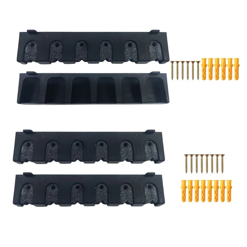 

Soft Foam Grip Pads Horizontal Fishing Rod Rack, Stores 6 Rods Safely & Securely X5QF