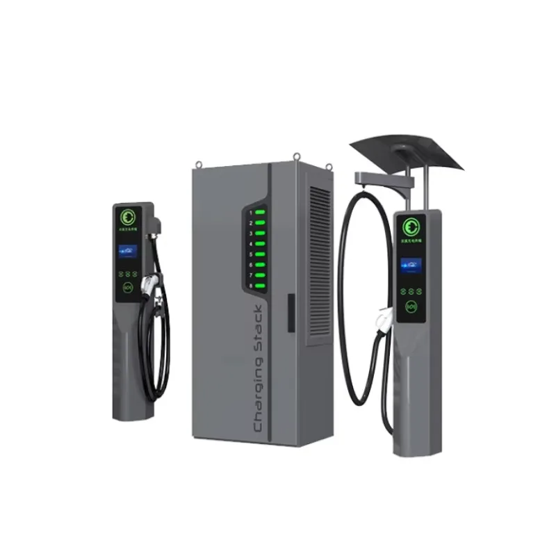 Customized 240KW To 600KW Flexible EV Charging Station with Stack Charge Post Compatible IP55 RFID Card /4G/Ethernet