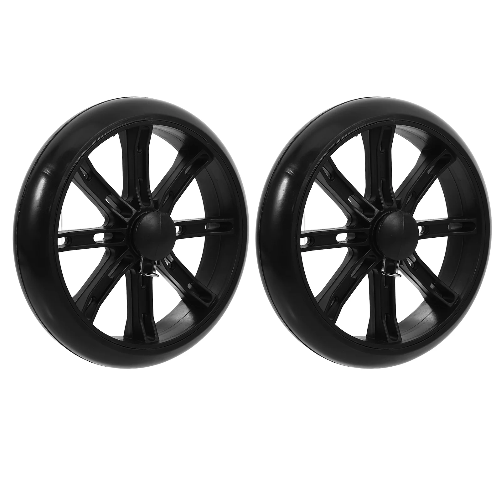 2pcs Laundry Cart Wheels Shopping Trolley Cart Wheels Shopping Cart Wheels Replacement Shopping Cart Wheels Shopping Cart Wheels