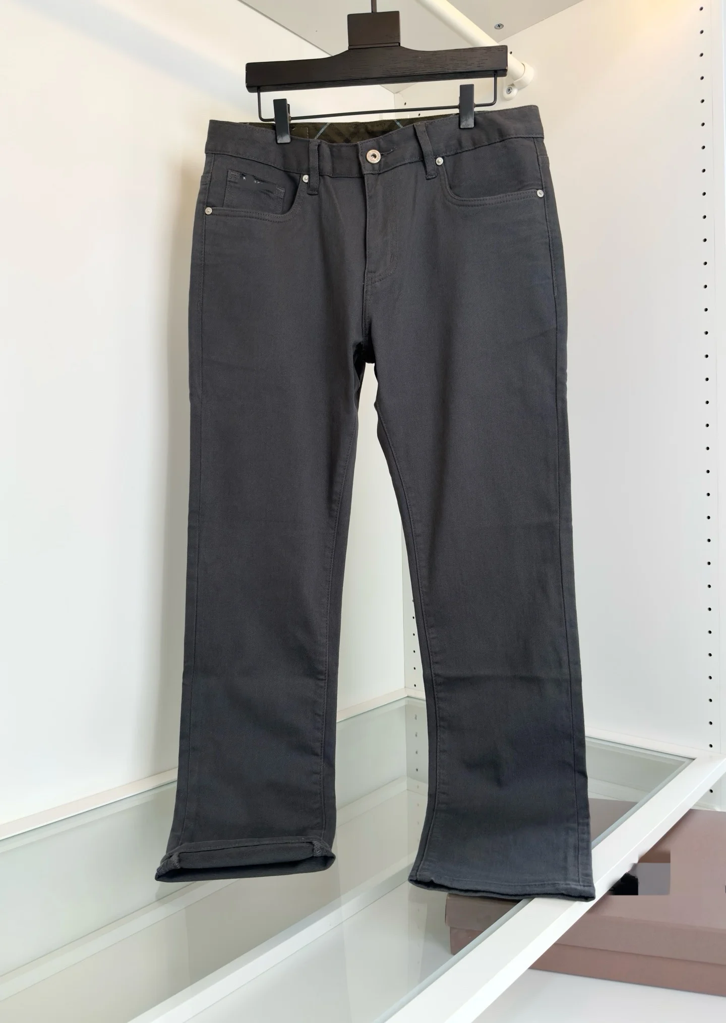 

High-End Men's Cotton Busin Casual Pants Straight Leg Fit Classic Versatile Commuter Friendly Busin Casual Sle