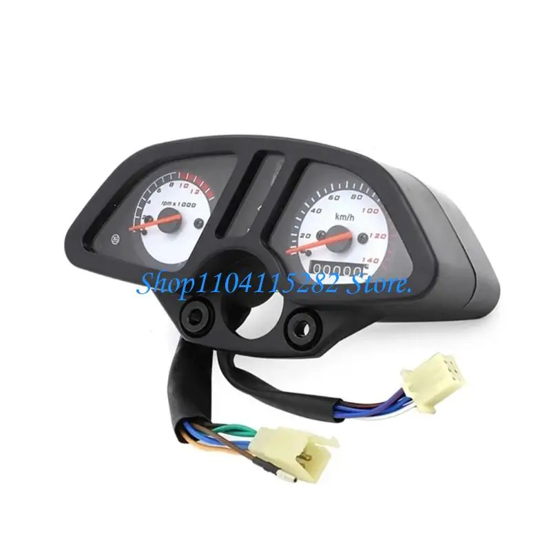 Motorcycle Meter High Visibility Display Vibration Resistant Speedometer QM200GY IP67 Waterproof