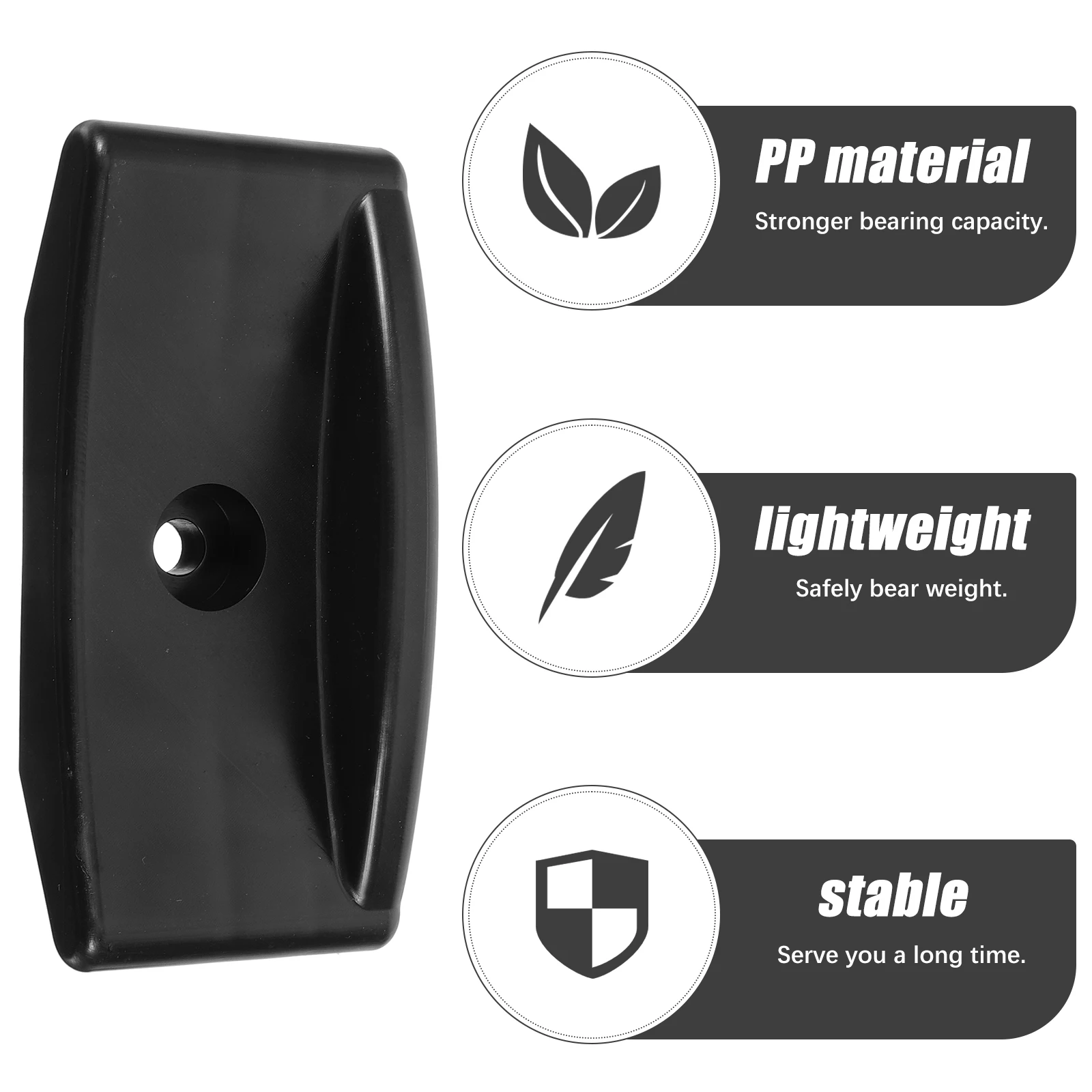 

6pcs Dumbbell Rack Sturdy Wear-Resistant Weight Stand Gym Home Fitness Dumbbell Holder Cushioning Storage Rack For Sports