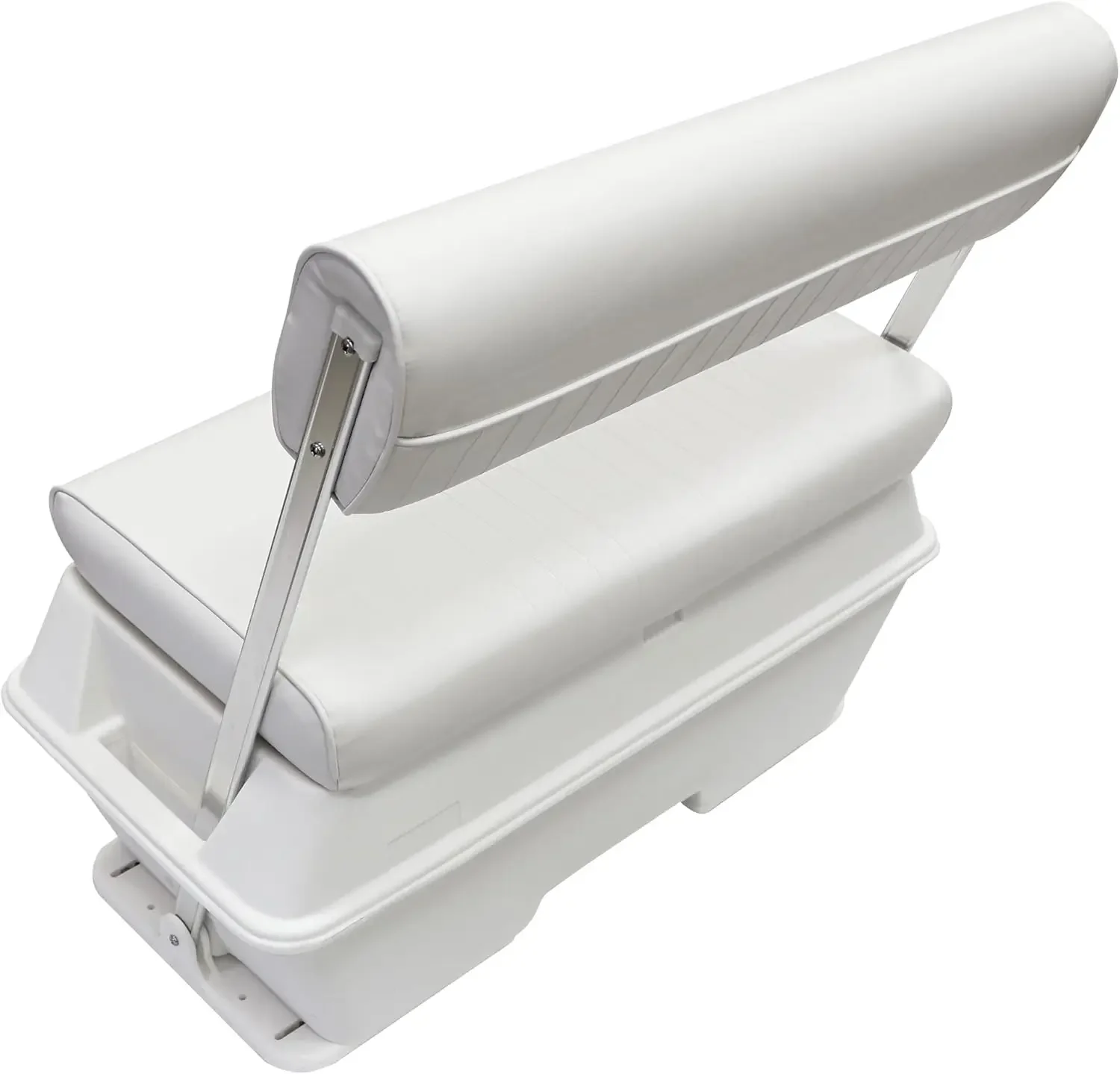 home.Offshore Swingback Cooler Seat, 70-Quart, Cuddy Brite White