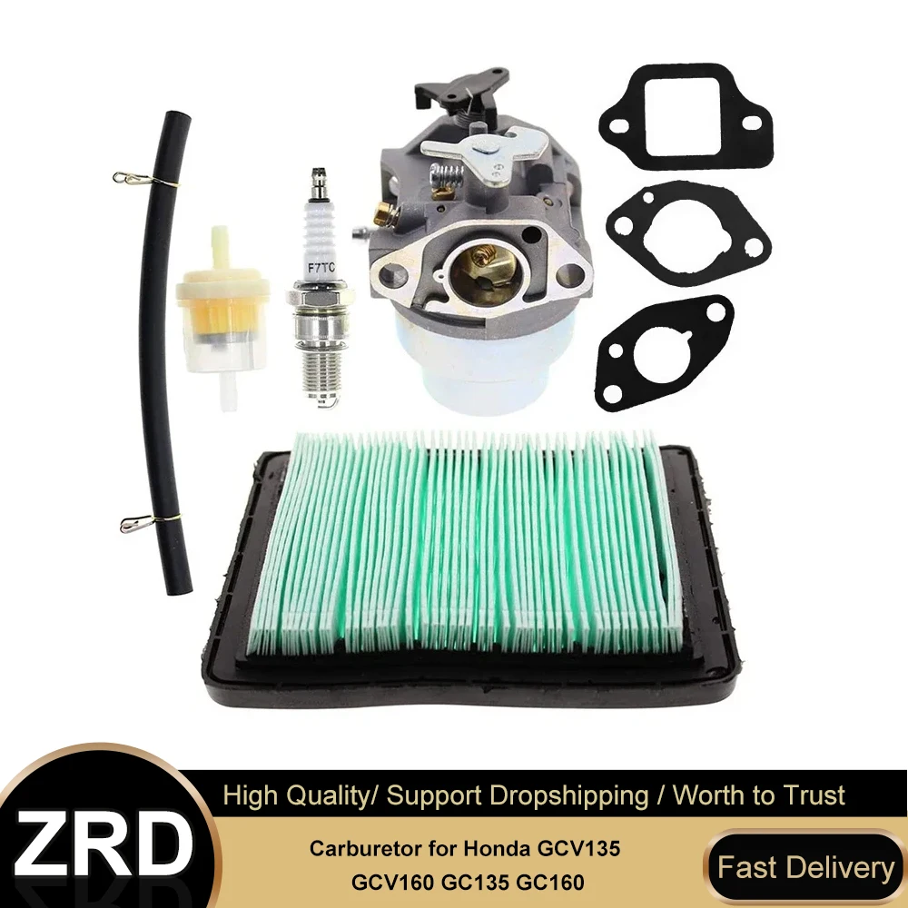 

Replacement Carburetor Kit for Honda GCV/GC Series - Fits GCV135 GCV160 GC135 GC160 Models