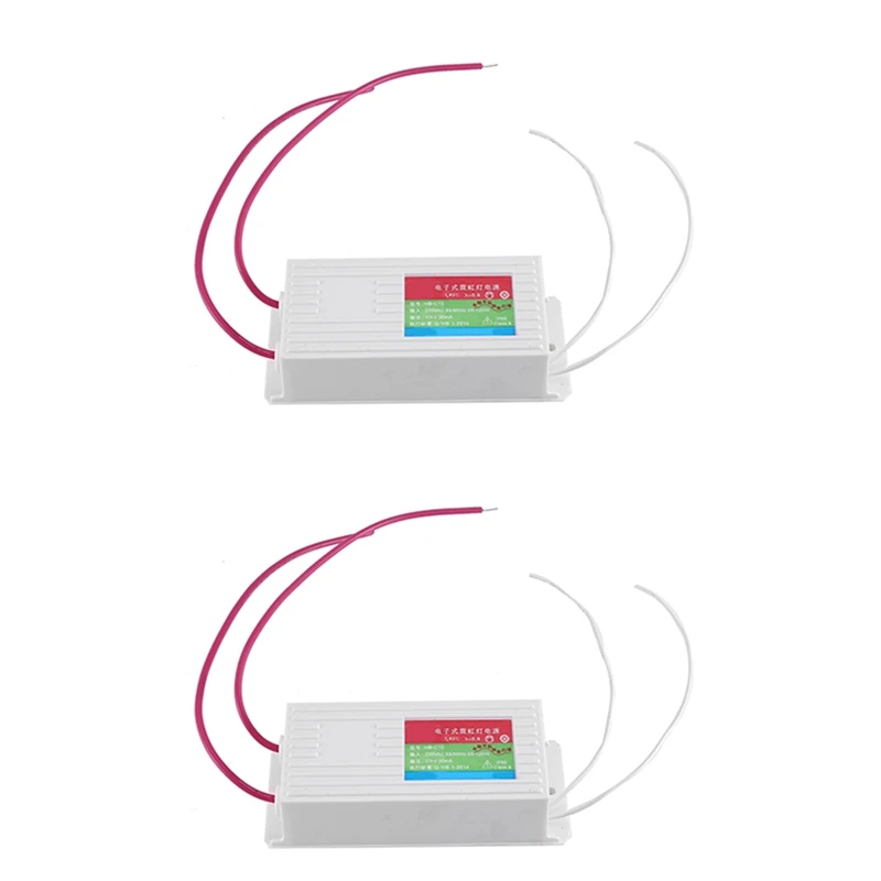 

Promotion! 2Pcs Electronic Neon Transformer Hb-C10 10Kv Neon Powers Supply Rectifier 30Ma 20-120W Universal Transformer