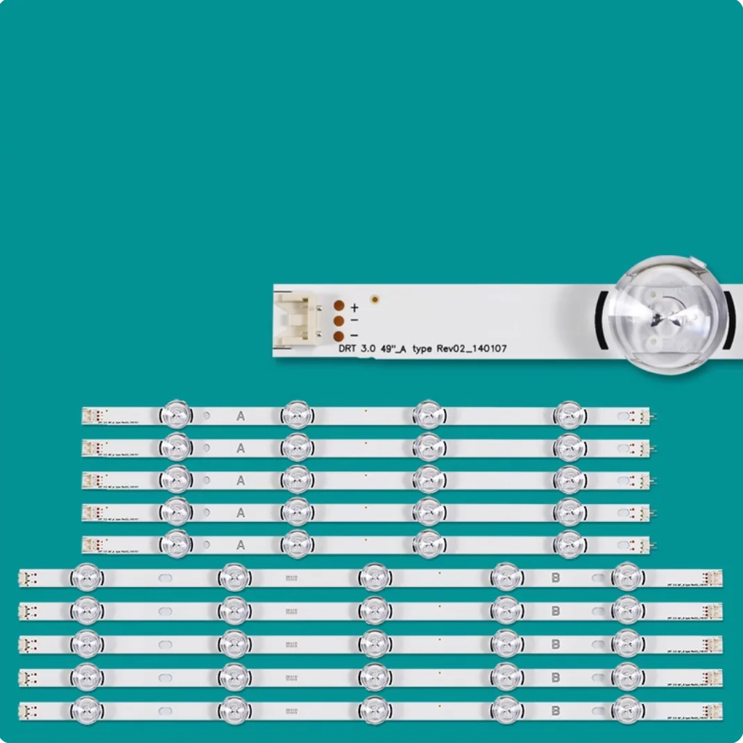Tira de LED para 49LF5500 49LB626V 49LB5500 49LB620V 49LB552 49LB629V 49LB561U 49LB582V 49LF620V 49UF6430 49LY320C 49LB5500
