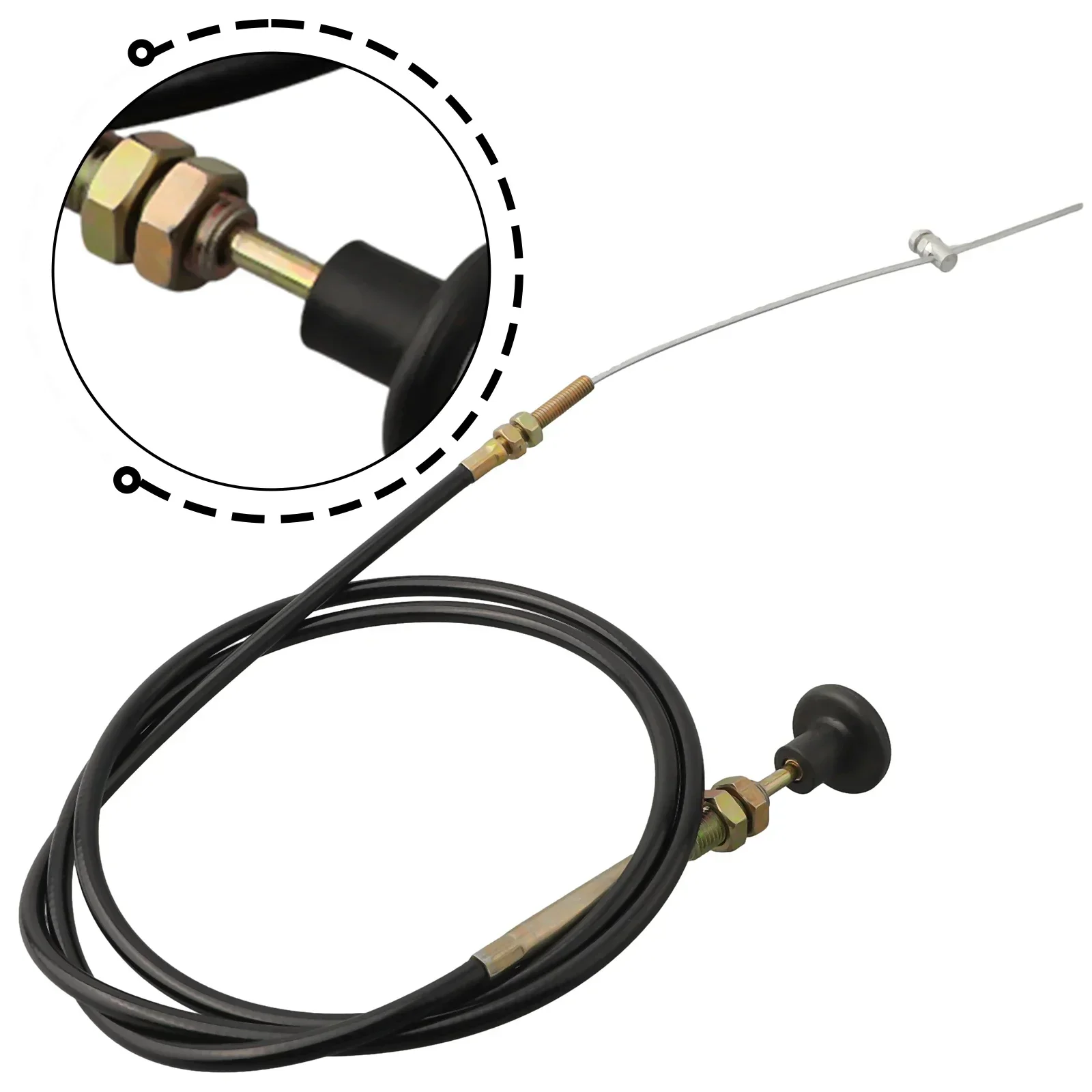 1pc Choke Cable For Cars Trucks Vans Engine Speed Push-pull/choke Control Throttle Cable Motocross Flameout Wire Parts tool