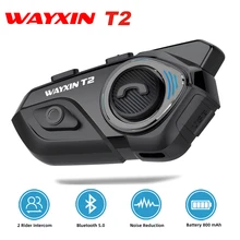 Auriculares T2 para Casco de Motocicleta Intercomunicador