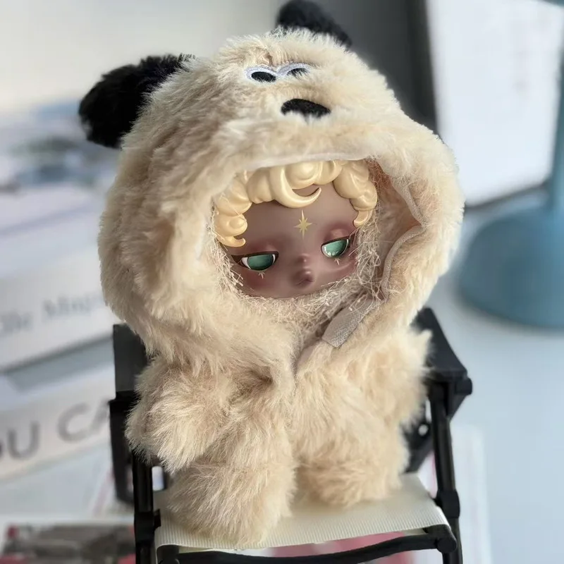 

For Doll Clothes Suitable Skullpanda Sleepy Demon Vinyl Clothes 10cm Clothing Set Doll Accessories Crown Set Kawaii Girl Gift