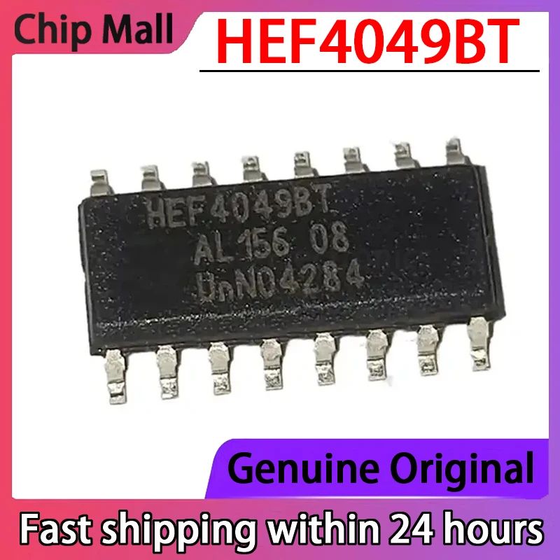 

10 шт. новый оригинальный HEF4049BT HEF4049 SOP-16 логический чип IC