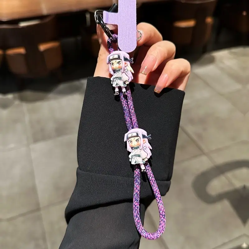 Lucu Naruto Hatake Kakashi Uchiha Sasuke Baru Kreatif Kartun Pola Ponsel Fashion Dekoratif Liontin untuk Pria dan Wanita