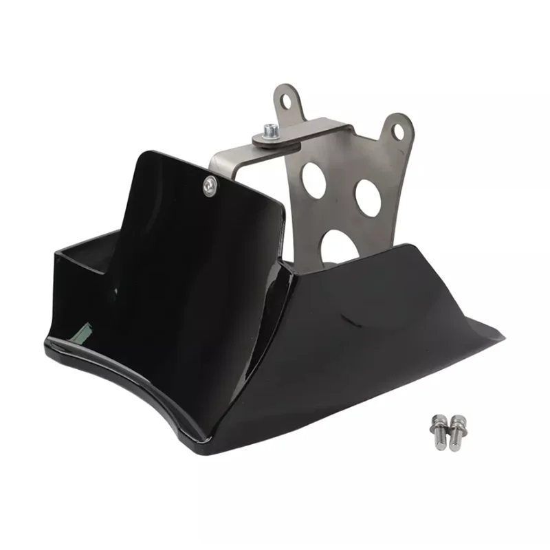 For Harley-Davidson Softail M8 Rear Wheel Mudguard Guide Cover for Low Rider ST Fat Boy Breakout Street Bob Fat Bob - Black