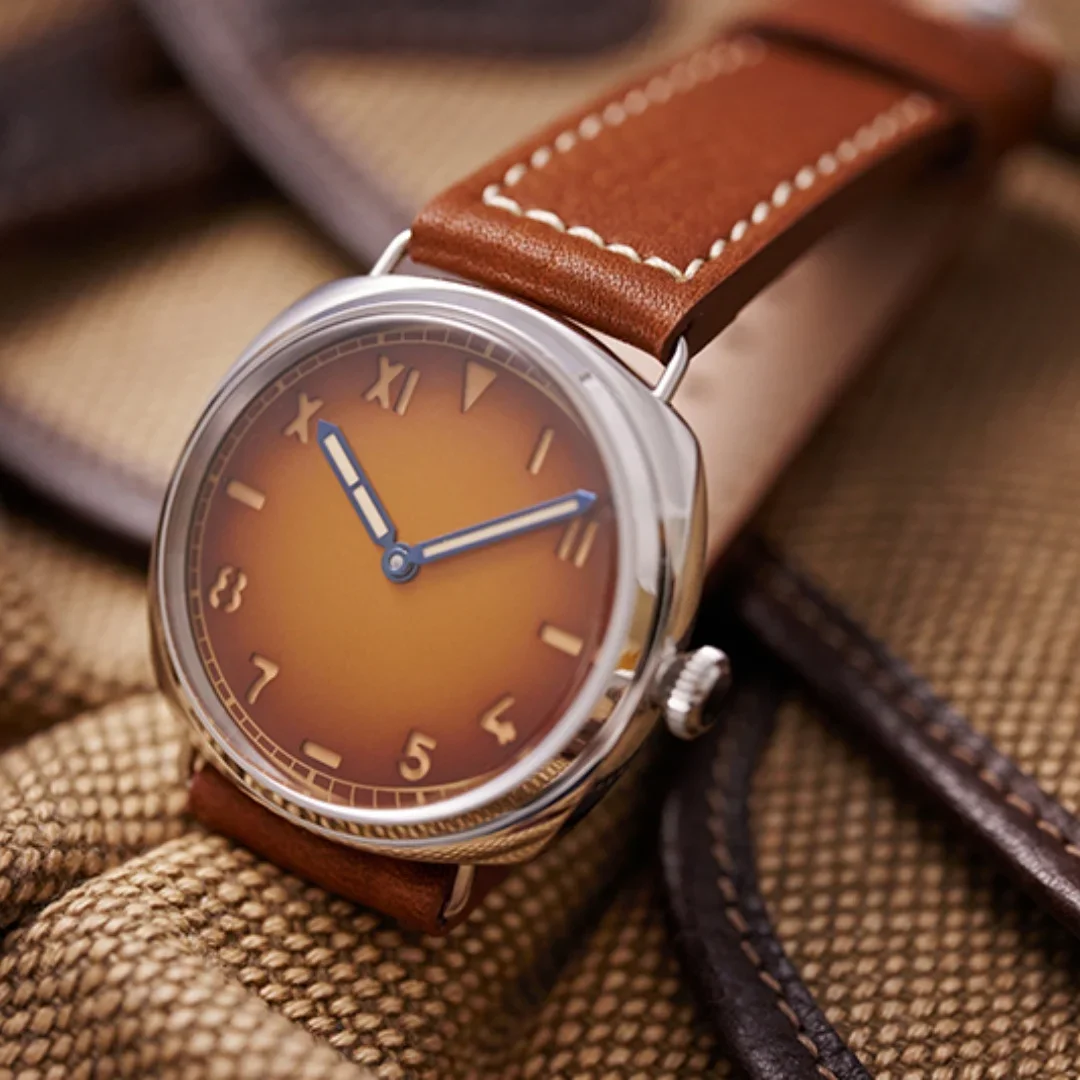 Baltany 2025 New Men's Hand Winding Mechanical Watch Seagull ST3600 Retro Sapphire Crystal Waterproof 100m Luminous Reloj Hombre