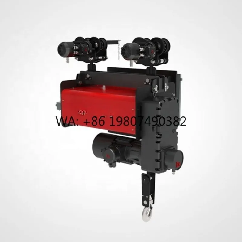 Remote Control European Travelling Wire Rope Hoist 3-10 Ton High Quality Electric Lifting Machine For Industrial Workshop