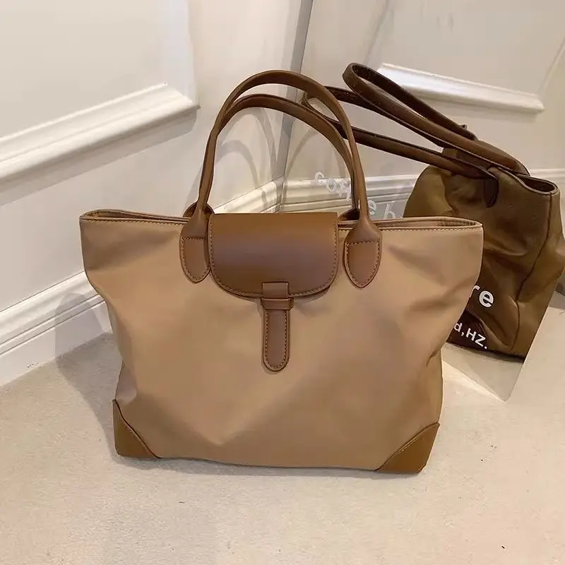 

TRSYPHXM 2025 new Large capacity bag for women 2025 new high-end commuting bag, student class bag, versatile tote bag