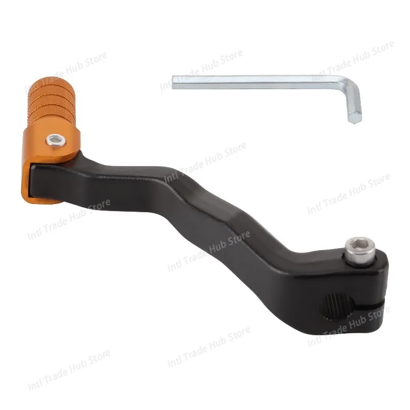 Motorcycle accessories are suitable for all NC engine off-road motorcycles (black rod gold head).