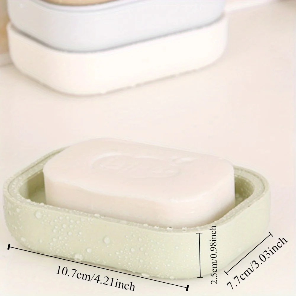 1pc Double-Layered Creative Soap Box - Portable, Travel-Friendly, Waterproof, and Compact Container for Outdoor Adventures - Jap
