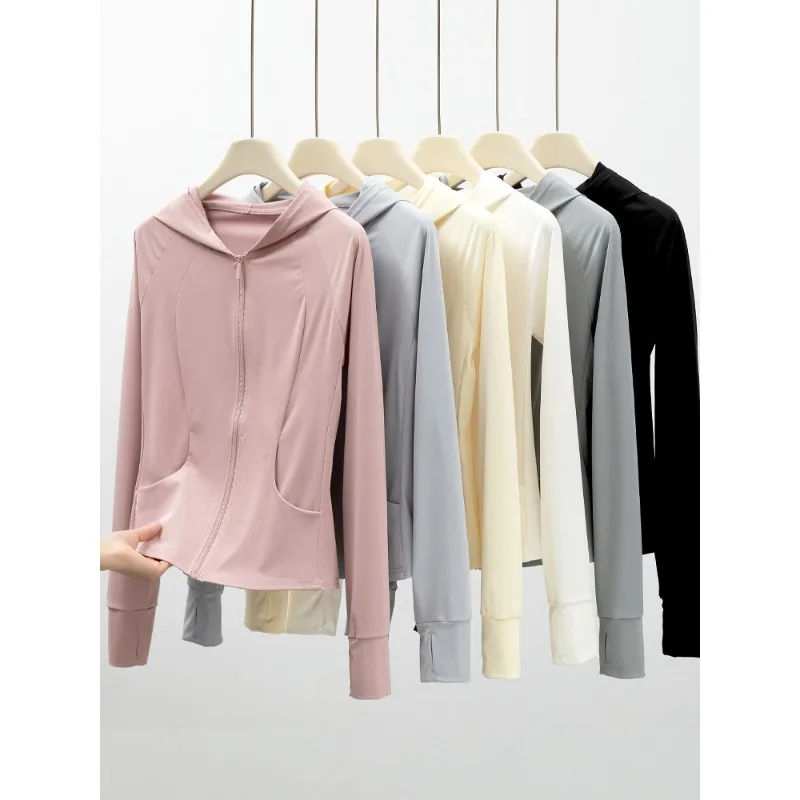 Pink Summer Sun Protection Jacket UPF 50 UV Lightweight Skin Coat