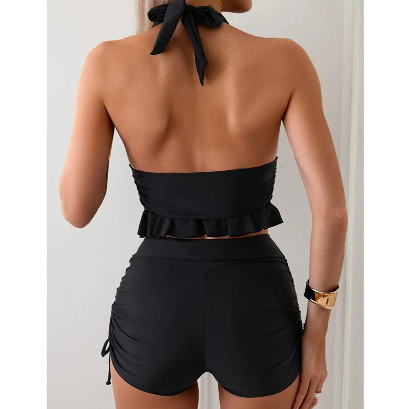 Summer Swimsuits Tankini Set Female Swimwear Push Up For Beach Swimming Wear Two-Piece Bathing Suits Pool Women's Swimming Suit image 3