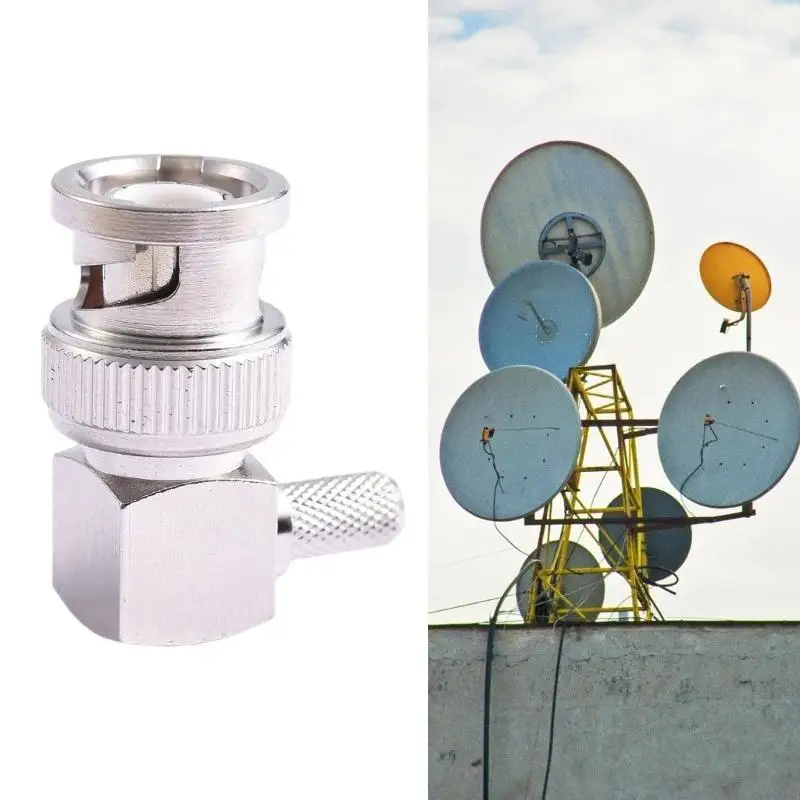 20CB BNC Adaptador 50-3 Junta BNC-JW3 Adaptador señal masculina a para conexión cable coaxial RG58