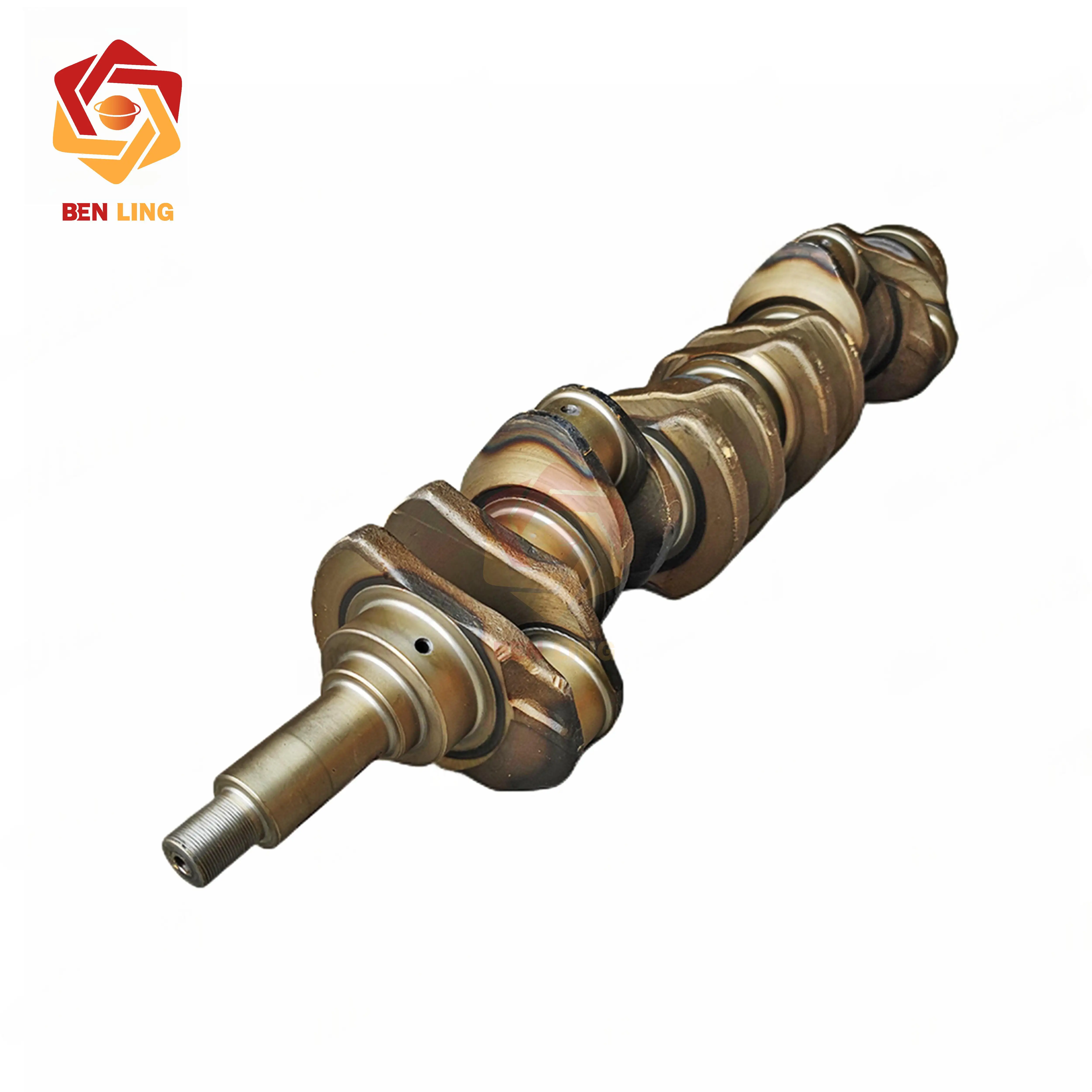 Ben Ling for Diesel Construction Machinery Crankshaft C6.4 320D Forged Steel 2611544 2769387 294-1749 Excavator Engine