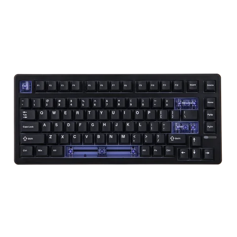 EPOMAKER HE80 75% US QWERTY Layout Hot-Swap Creamy Gasket Wired Hall Effect Magnetic Mechanical Keyboard DKS SOCD for PC/Mac