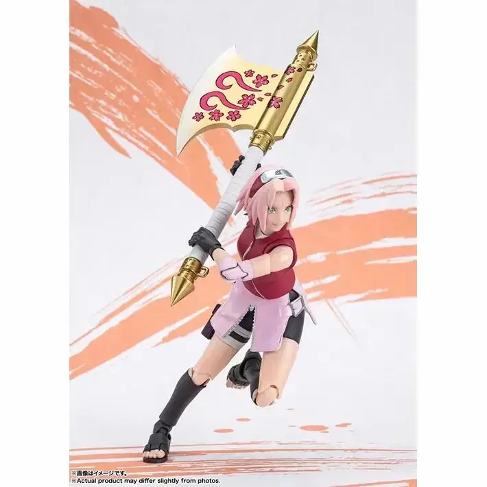 

Bandai in Stock S.H.Figuarts SHF Haruno Sakura NARUTOP99 Version Movable Model Anime Figure Toy
