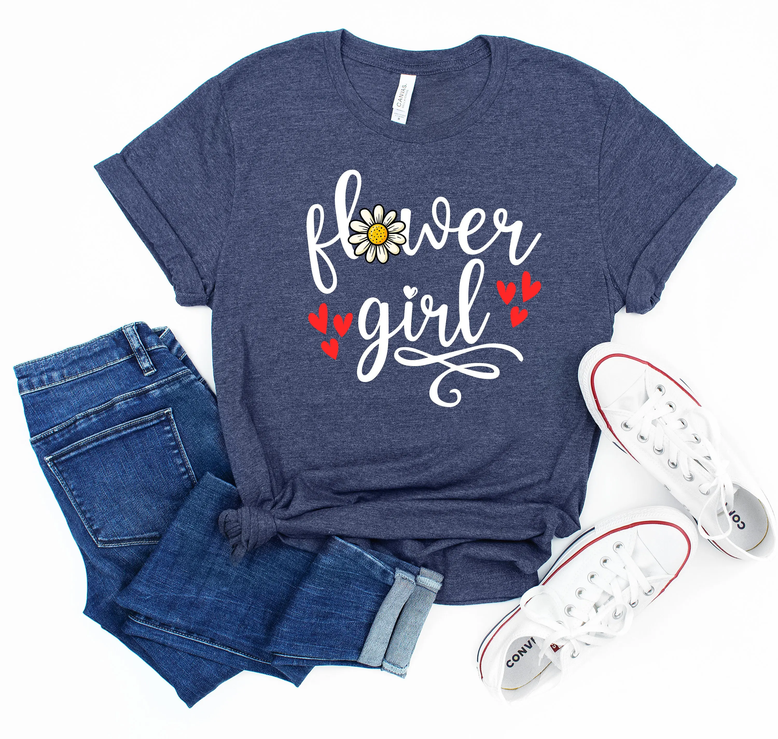 Flower Girl T shirt Cute Wedding Ring Bearer Outfit Kids Garment Proposal