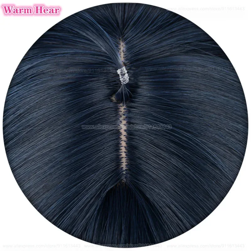 Zizi 2025 لعبة ES ساجيري Esu الاصطناعية أنيمي قصيرة 35 سنتيمتر مزدوجة لهجة اللون شعر مستعار تأثيري مقاومة للحرارة الشعر هالوين شعر مستعار للحفلات +