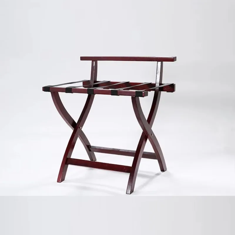 Luxury Hotel Bedrooms Wooden Luggage Rack for Suitcase