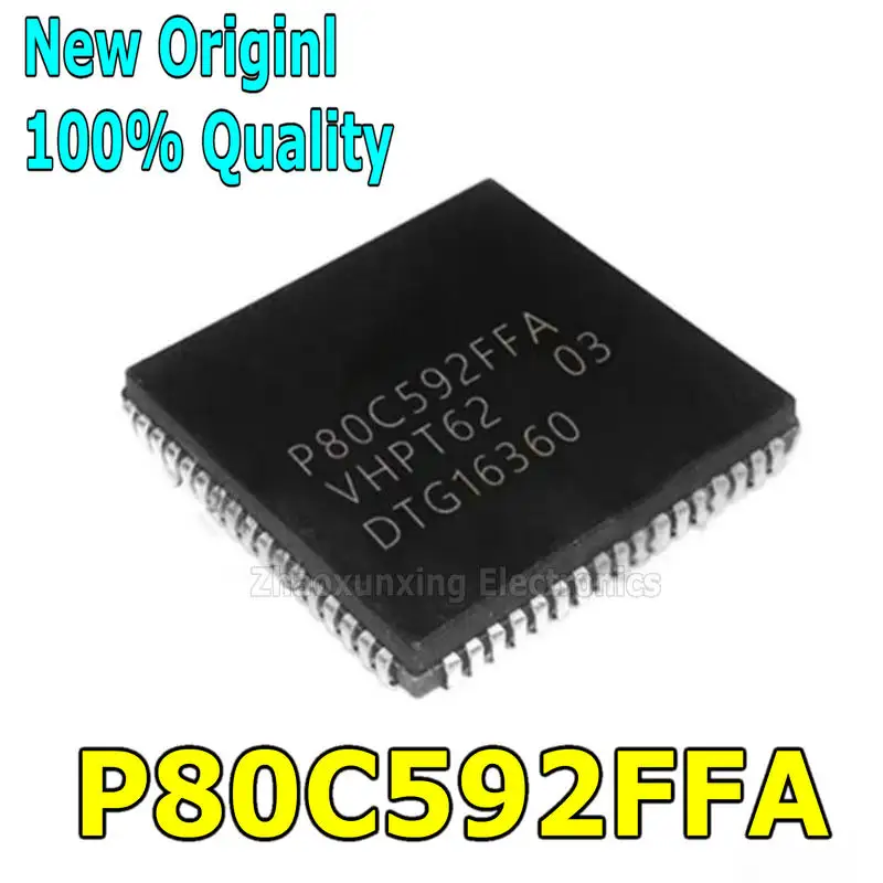 1PCS   New    P80C592FFA   P80C592     PLCC-68   Chipset