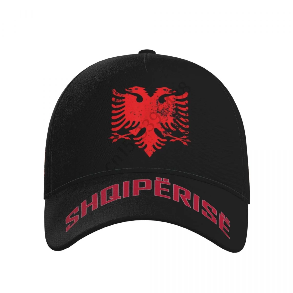 2023 Albania Fashion Flag Soccer Hats Sun Baseball Cap Breathable Adjustable Men Women Outdoor Fishing Hat