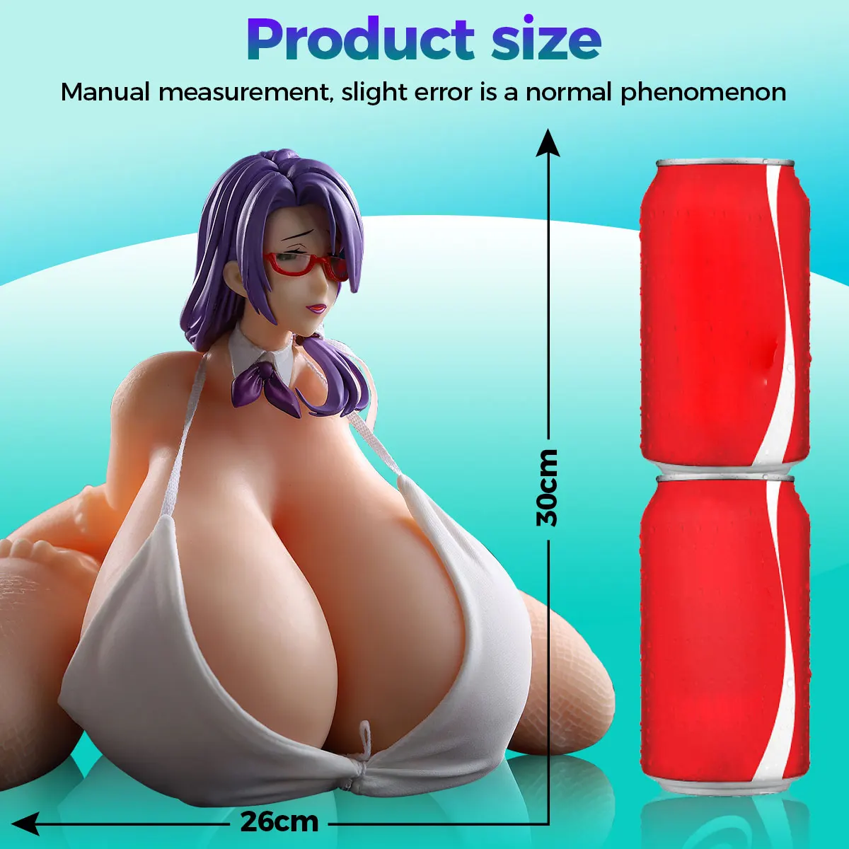 HESEKS Realistic Anime Girl Figure Insertable Silicone Masturbation Collectible Model Vagina Pussy Adult Sex Doll Toys For Men