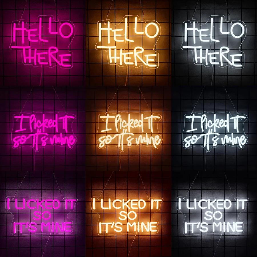 Hello There Neon Si…