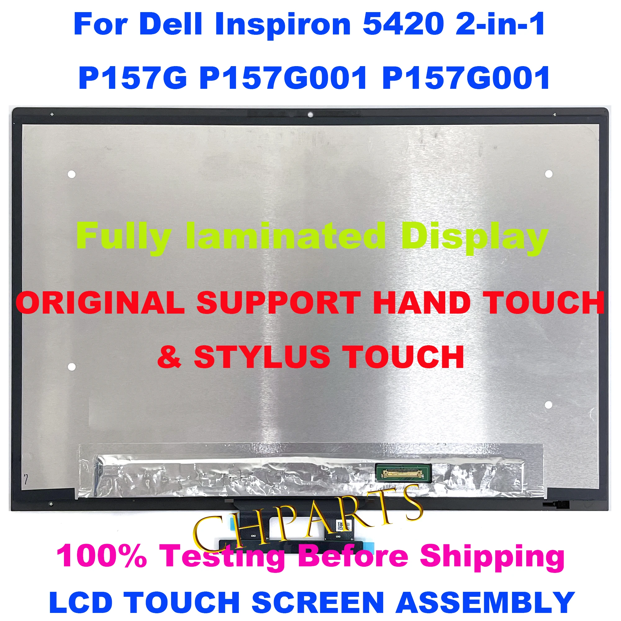 Imagem -05 - Substituição da Tela Sensível ao Toque Lcd com Moldura Tela de Montagem Dell Inspiron 5420 74252-em P157g P157g001 P157g001 14 Polegadas 1920*1200 Exibição