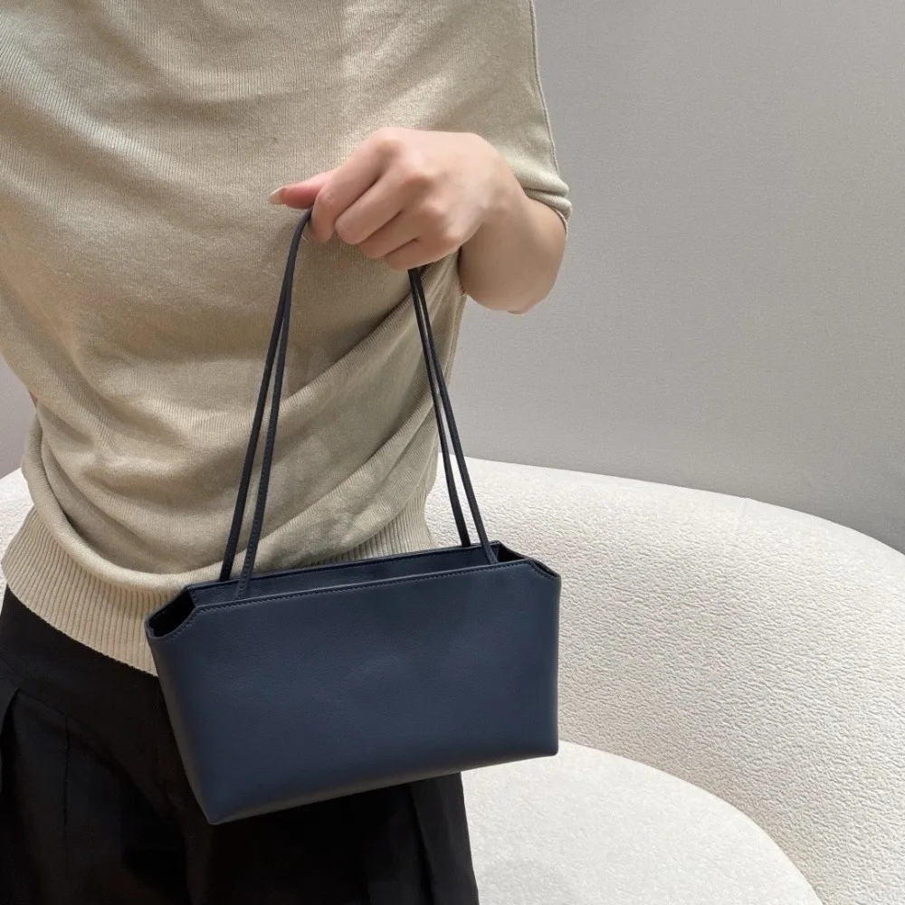 Portable Underarm Bag Premium Texture Light Luxury Leather Shoulder Bag Women Texture Unique Fashion Simple Casual Daily
