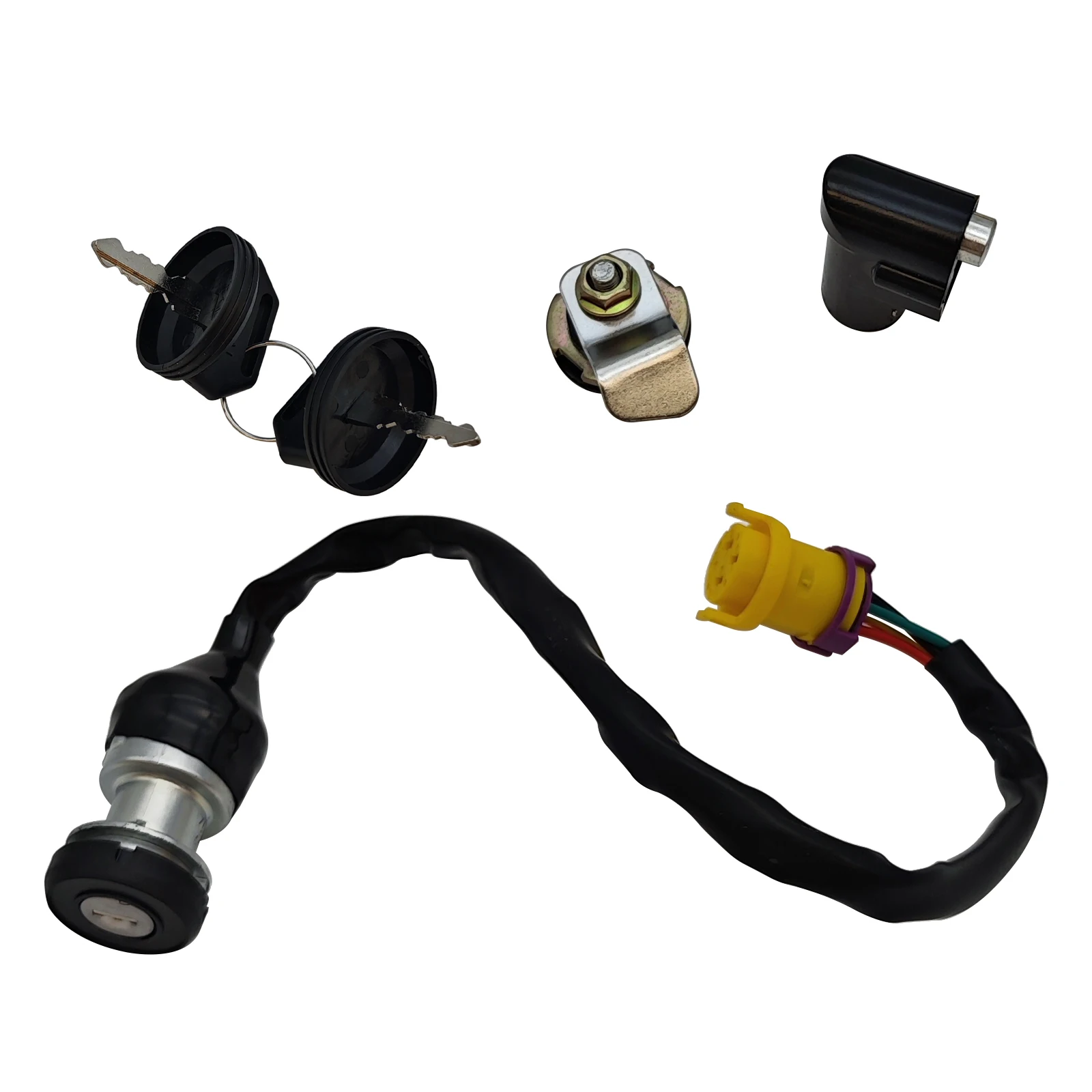

Original 27746 Lock With Key Set Ignition Switch With Key For Linhai 260 300 400 ATV 27457 5.3.01.0013 LU015098 LU034791