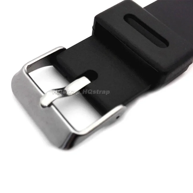 Silicone Strap for Casio 18mm 20mm 22mm 24mm 26mm 28mm Rubber Waterproof Watchband Students Electronic Sport Universal Wristband image 5