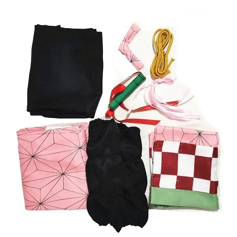 SN60 أنيمي شيطان القاتل كيميتسو جين يابا زينيتسو فستان تانجيرو كامادو Nezuko تأثيري النساء الاطفال مانين كيمونو موحدة Pa1 @