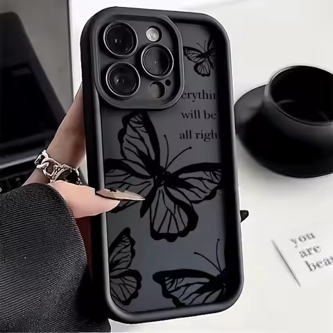 Butterfly Case for Infinix Note 30 GT 10 Pro Hot 40 30i 30 20 10 Play 40i Zero 30 Tecno Camon 20 Spark 10 20C Smart 8 7 Cover
