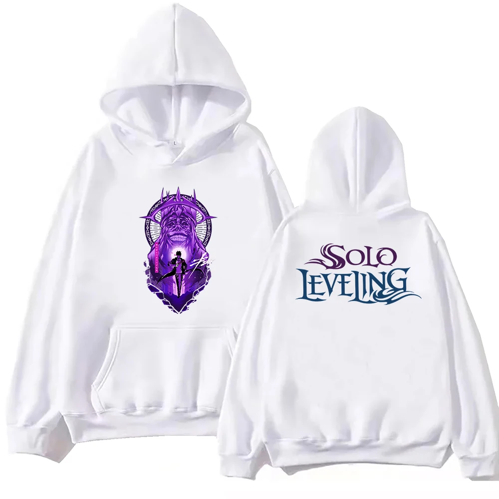 Solo Leveling Statue of God Hoodie Harajuku Pullover Tops Sweatshirt Fans Gift