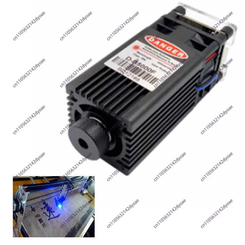 

Focusable 445nm 450nm 5W Blue Laser Diode Module TTL PWM Engraving Dot Laser Head DC12V