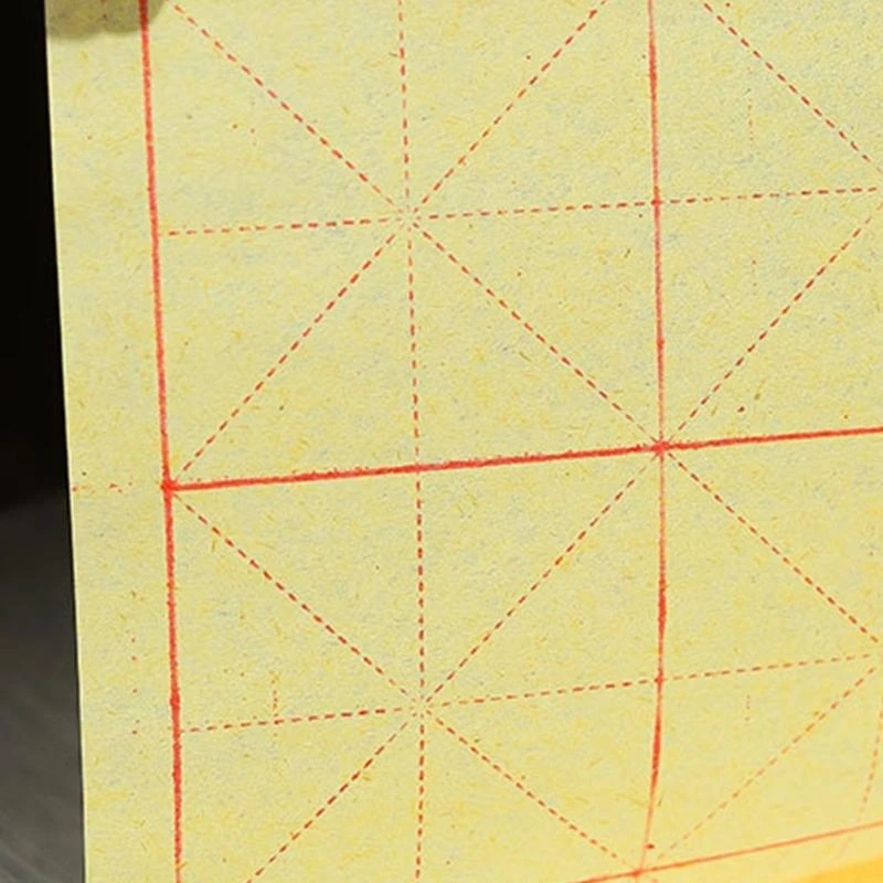 Chinese Paper Writing Sumi Paper Xuan Paper with Grids Rice Paper