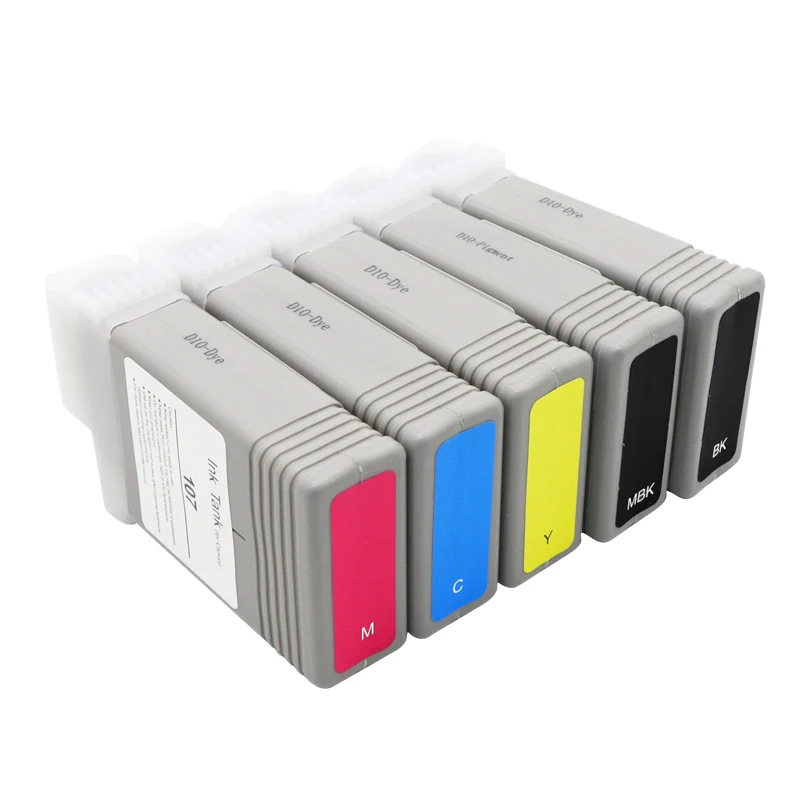 PFI-107 Compatible Ink Cartridge for Canon IPF670 IPF680 IPF685 IPF770 IPF780 IPF785 IPF-670 IPF-770 IPF 670 770 PFI107 PFI 107