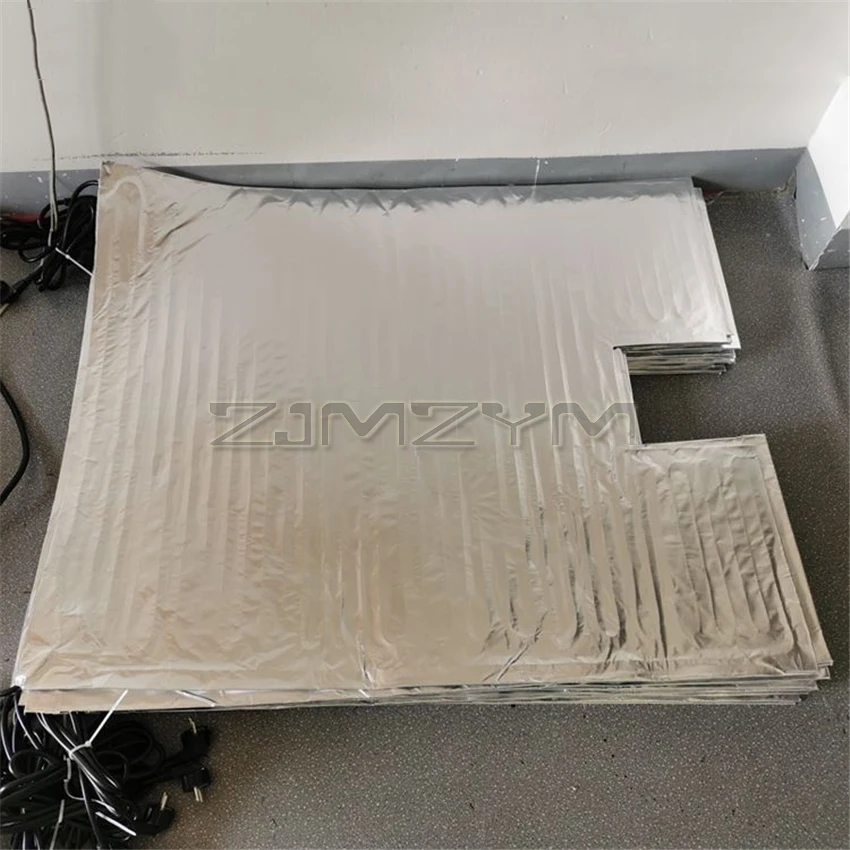 Antifreeze Aluminum Foil Electric Heating Plate Foil Heater Adjustable Temperature Industrial Heating Equipment 220V/110V 1000W