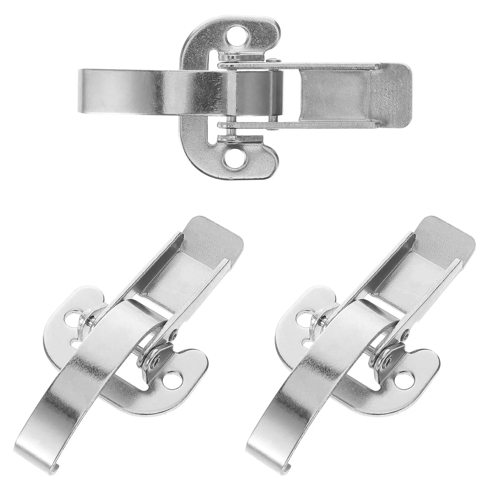 3Pcs Versatile Box Latches Metal Buckle Clips for Toolboxes Industrial Equipment Stylish Design Easy Installation