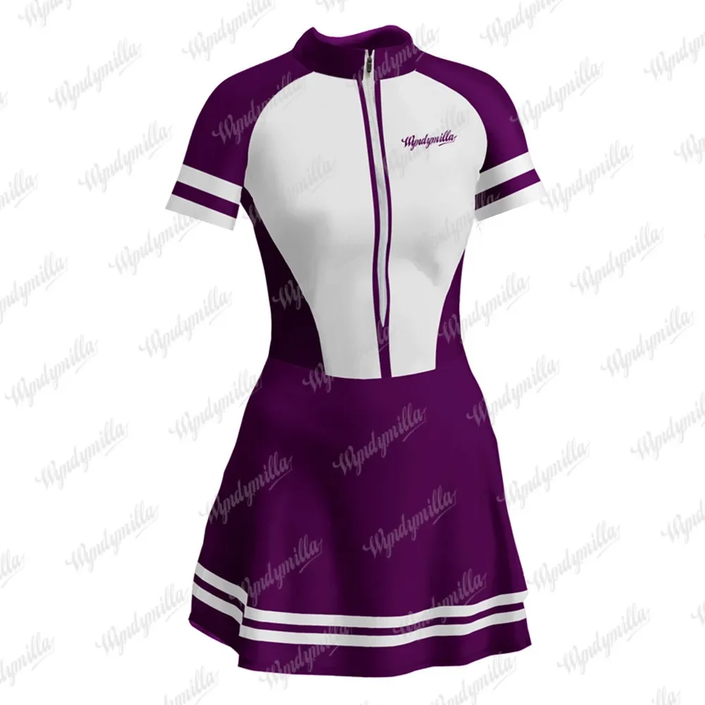 Wyndymilla Vestidinho Feminino Triathlon Mtb Fietsen Rok Ciclismo Fitness Hardlopen Fietsen Sport Jurk Cheerleaders Rok