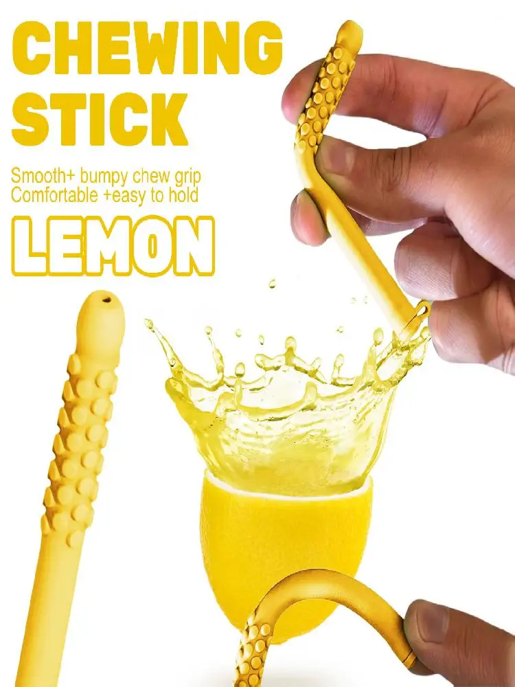 Diffuseur d'huiles essentielles bâton à mâcher bâton à croquer en Silicone aromathérapie soulagement de la respiration pour adultes enfants anxiété Stress